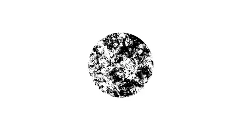 Grunge Circle Rotating Animation Stock Footage 306337981