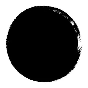 Grunge Circle Stamp Stock Illustration