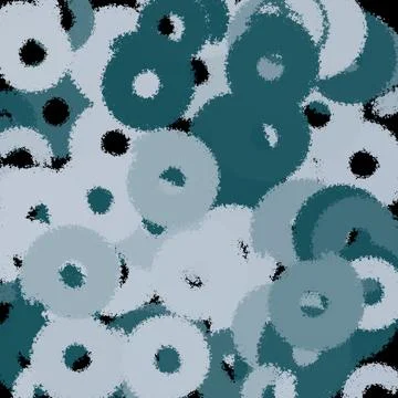 Grunge circles background design elements Illustrazione stock