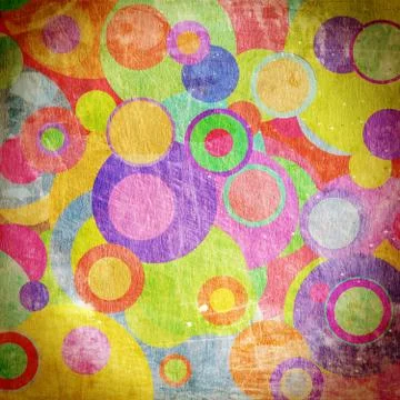 Grunge circles Stock Photos