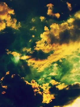 Grunge Cloudy Background イラスト素材