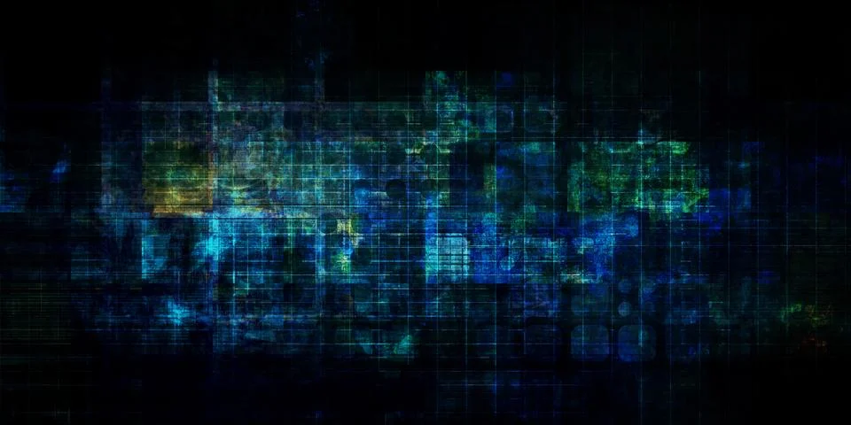 Grunge Code Background Pattern For Programming Projects Stockillustratie