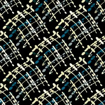 Grunge colored graffiti seamless pattern vector illustration Stock-Illustration