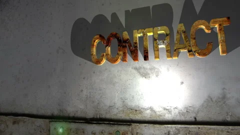 Grunge contract text falling concept. Stock Footage 133841927