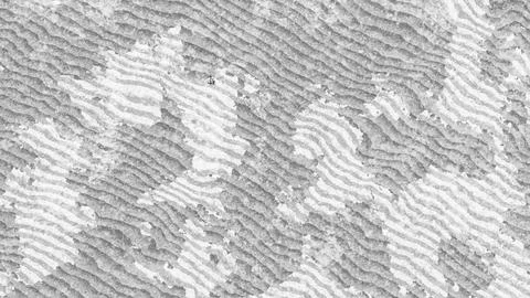 Grunge corrugated metal surface with peeling paint weathered texture. 3D 스톡 일러스트