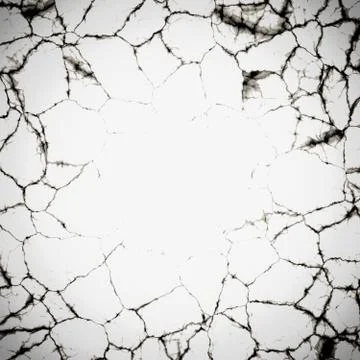 Grunge crack frame design element 스톡 일러스트