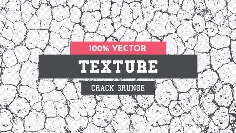 Grunge Crack Texture. Dirty Background. Adding Vintage Style and Wear to 스톡 일러스트