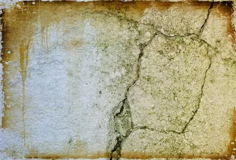 Grunge cracked wall background Stock Illustration
