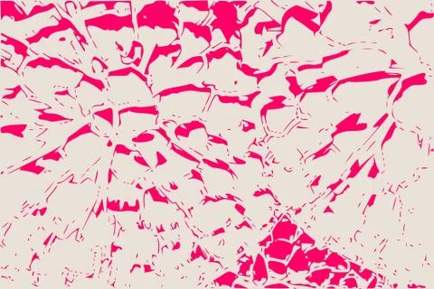 Grunge Cracks Effect Texture. Stock Illustration