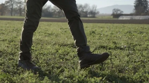 Grunge dancer in nature Stock Footage 76861088