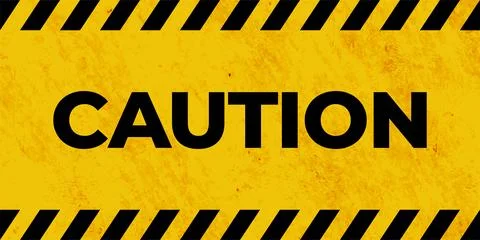 Grunge danger or caution background Stock Illustration