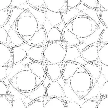 Grunge Decorative Seamless Stock Illustration