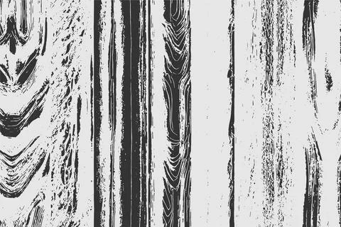 Grunge detailed intertwined texture, threads, lines, wire, veins, monochrome. Stock Illustration