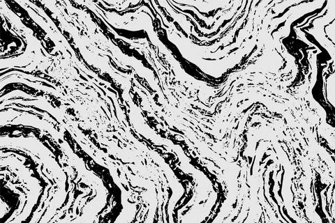 Grunge detailed intertwined texture, threads, lines, wire, veins, monochrome. Illustrazione stock