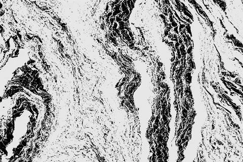 Grunge detailed intertwined texture, threads, lines, wire, veins, monochrome. Stock Illustration