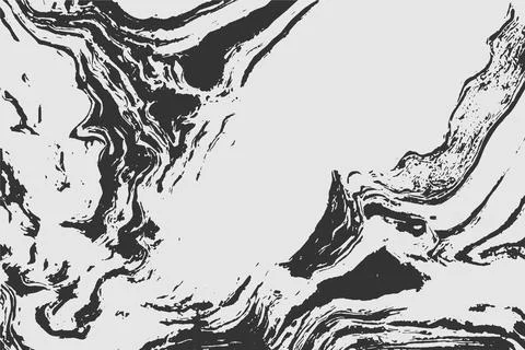 Grunge detailed intertwined texture, threads, lines, wire, veins, monochrome. Stock Illustration