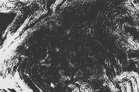 Grunge detailed intertwined texture, threads, lines, wire, veins, monochrome. Stock Illustration