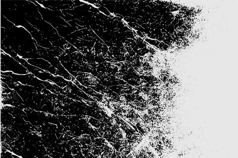Grunge detailed intertwined texture, threads, lines, wire, veins, monochrome. Stock Illustration