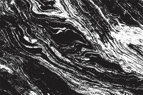 Grunge detailed intertwined texture, threads, lines, wire, veins, monochrome. Stock Illustration