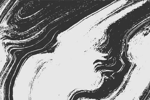 Grunge detailed intertwined texture, threads, lines, wire, veins, monochrome. Stock Illustration