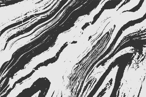 Grunge detailed intertwined texture, threads, lines, wire, veins, monochrome. Stock Illustration
