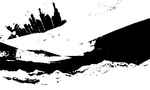 Grunge detailed intertwined texture, threads, lines, wire, veins, monochrome. Illustrazione stock