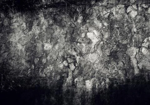 Grunge dirty rock wall texture background Stock Illustration