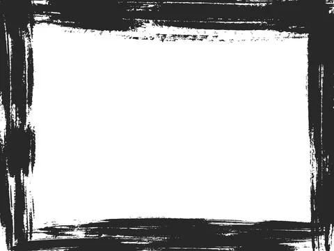Grunge distressed frame vector graphic イラスト素材