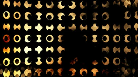 Grunge dot offset Stock Footage 25237869