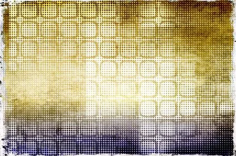 Grunge dotted abstract background Stock Illustration