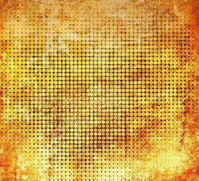 Grunge dotted abstract background Stock Illustration