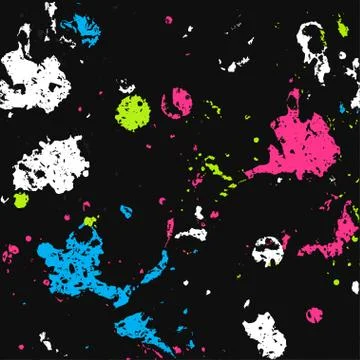 Grunge drops seamless texture Stock Illustration