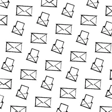 Grunge e-mail communication document message background Illustrazione stock