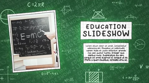 Grunge Education Opener Stock After Effects