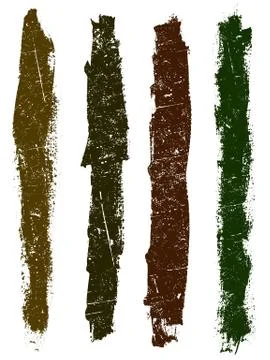 Grunge elements - Grunge Lines  Stock Illustration