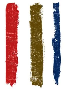 Grunge elements - Grunge Lines  Stock-Illustration