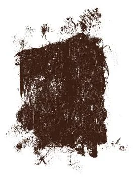 Grunge elements - Large Grunge Square  Stock Illustration