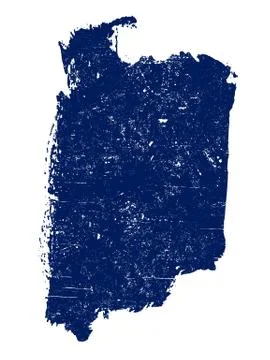 Grunge elements - Large Grunge Square  Stock Illustration