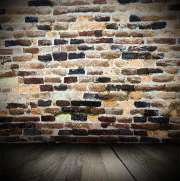 Grunge empty interior backdrop Stock Photos