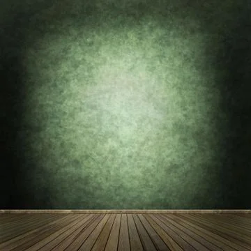 Grunge empty room interior Stock Illustration