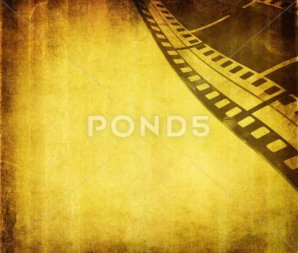 Grunge film background Stock Photos