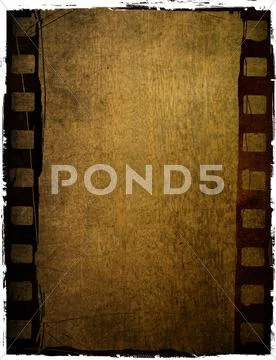 Grunge film frame effect Stock Photos