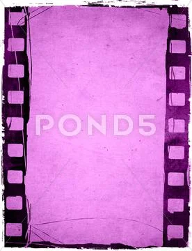 Grunge film frame effect Stock Photos