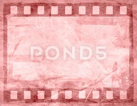 Grunge film frame effect Stock Photos
