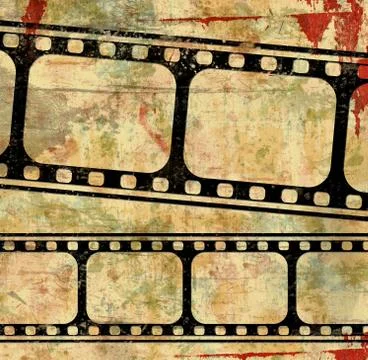 Grunge film frame イラスト素材
