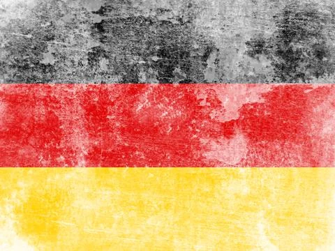 Grunge flag of Germany. Stock-Illustration