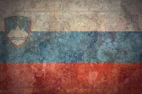 Grunge flag Stock Photos