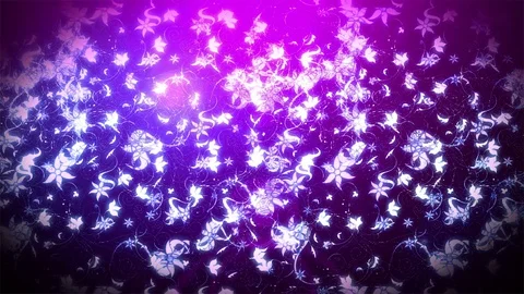 Grunge Flowers 1 Stock Footage 74728193