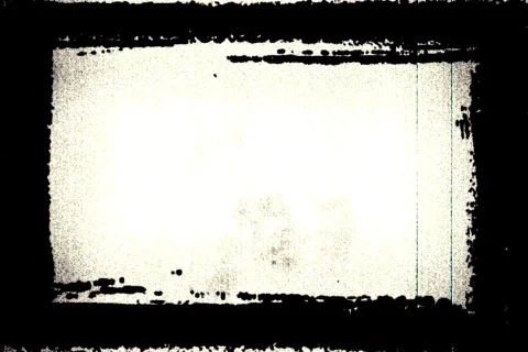 Grunge frame - digital animation Stock-Footage 115344