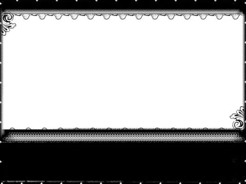 Grunge frame Illustrazione stock